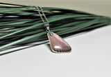 Spotted Lilac Tree Nymph, Butterfly Wing Pendant Necklace, Sevenia pechueli, Butterfly Wing Necklace, wing Encased in Resin, Zoology, Wing