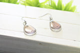 Spotted Lilac Tree Nymph v2, Butterfly Wing Earrings, Sevenia pechueli, Insect Earrings, Encased in Resin, Zoology, Entemology Earrings
