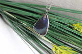 Leprieur's Glory Upper Wing Necklace, Butterfly Wing Necklace, Callithea Leprieuri, Entemology, Wing Encased in Resin, Preserved Butterfly